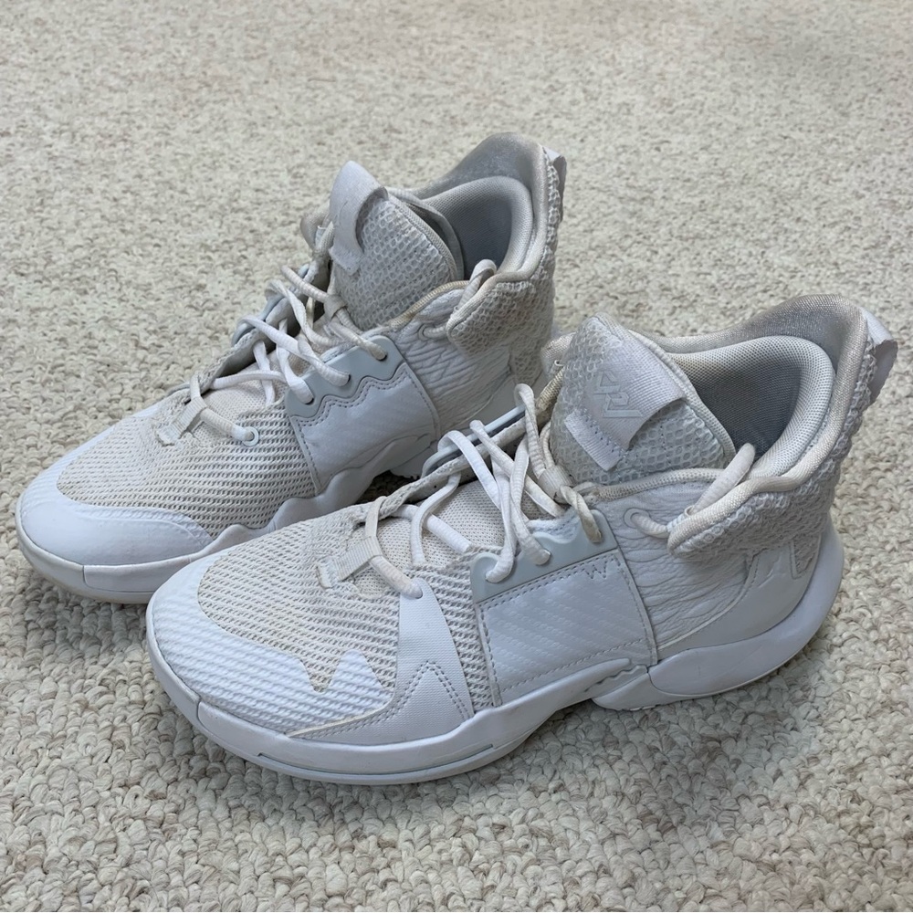 Jordan Why Not Zer0.2 White Basketball Sneakers